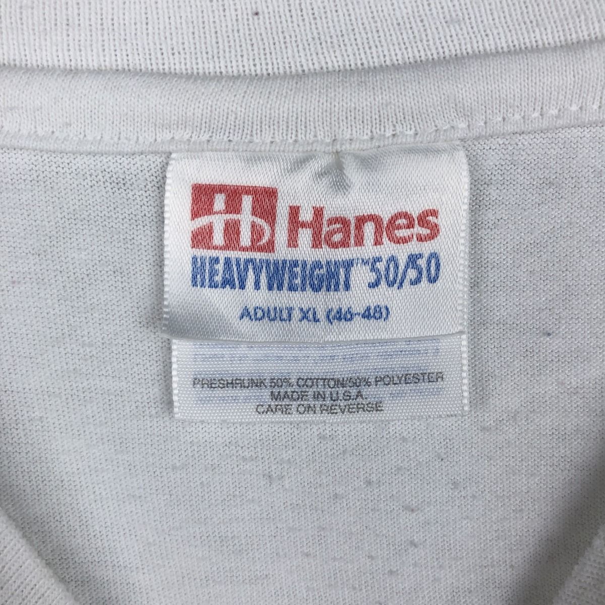 古着 90年代 ヘインズ Hanes HEAVYWEIGHT 50/50 アートTシャツ USA製 メンズXL相当 ヴィンテージ/eaa643211
