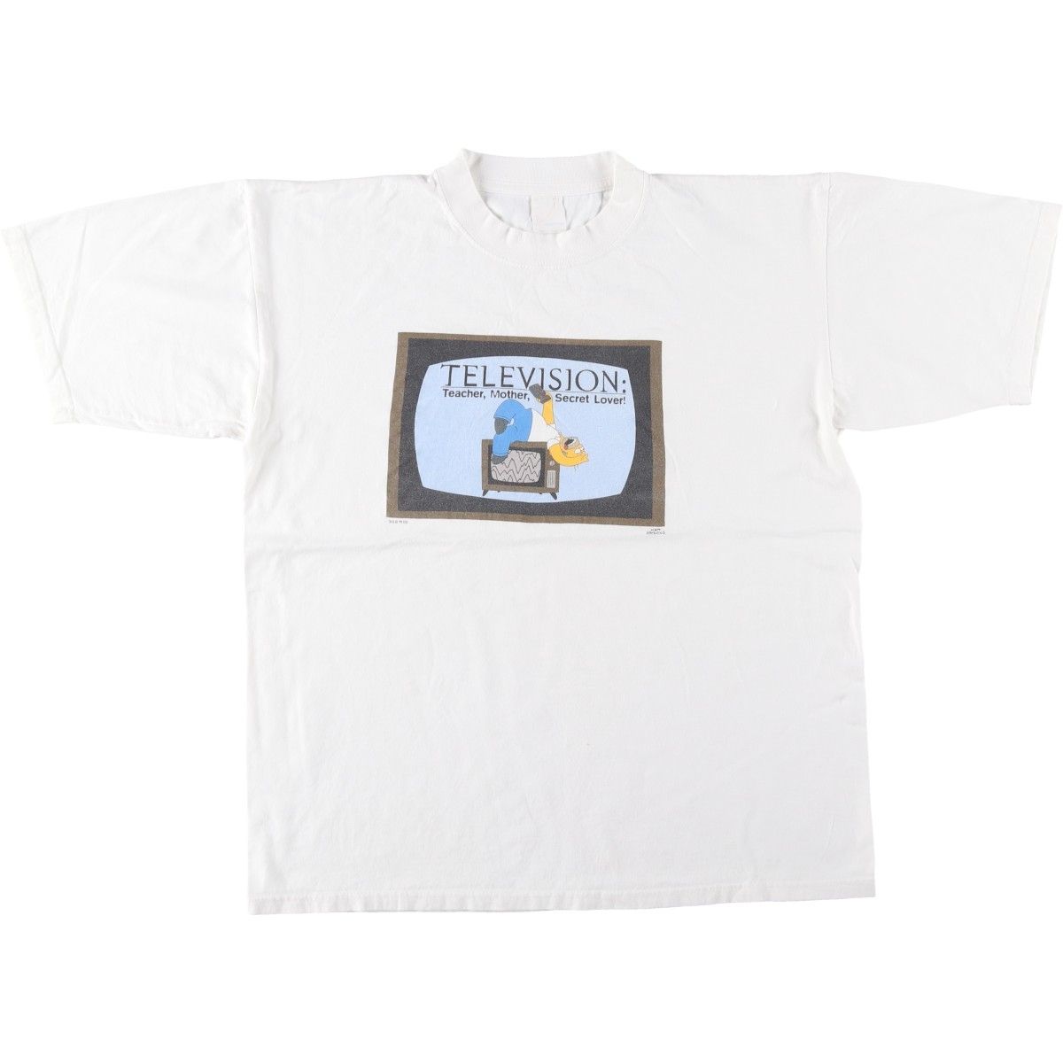 古着 90年代 THE SIMPSONS シンプソンズ Homer ホーマー キャラクタープリントTシャツ メンズL相当 ヴィンテージ/eaa641843