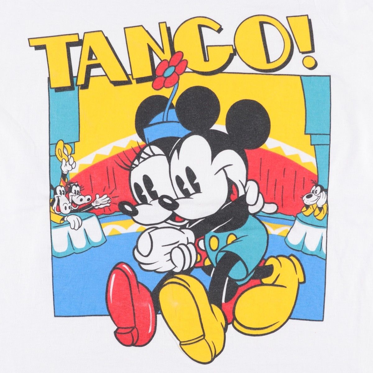 古着 ~90年代 VECTA MICKEY MOUSE ミッキーマウス キャラクタープリントTシャツ メンズL相当 ヴィンテージ/eaa641851 古着 ~90年代 VECTA MICKEY MOUSE ミッキーマウス キャラクタープリントTシャツ メンズL相当 ヴィンテージ/eaa641851