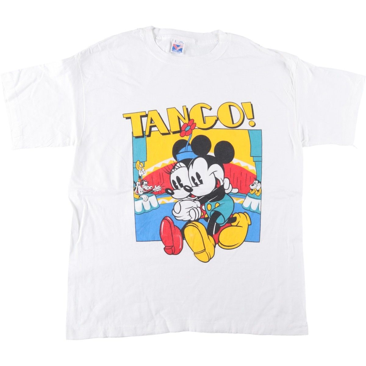 古着 ~90年代 VECTA MICKEY MOUSE ミッキーマウス キャラクタープリントTシャツ メンズL相当 ヴィンテージ/eaa641851
