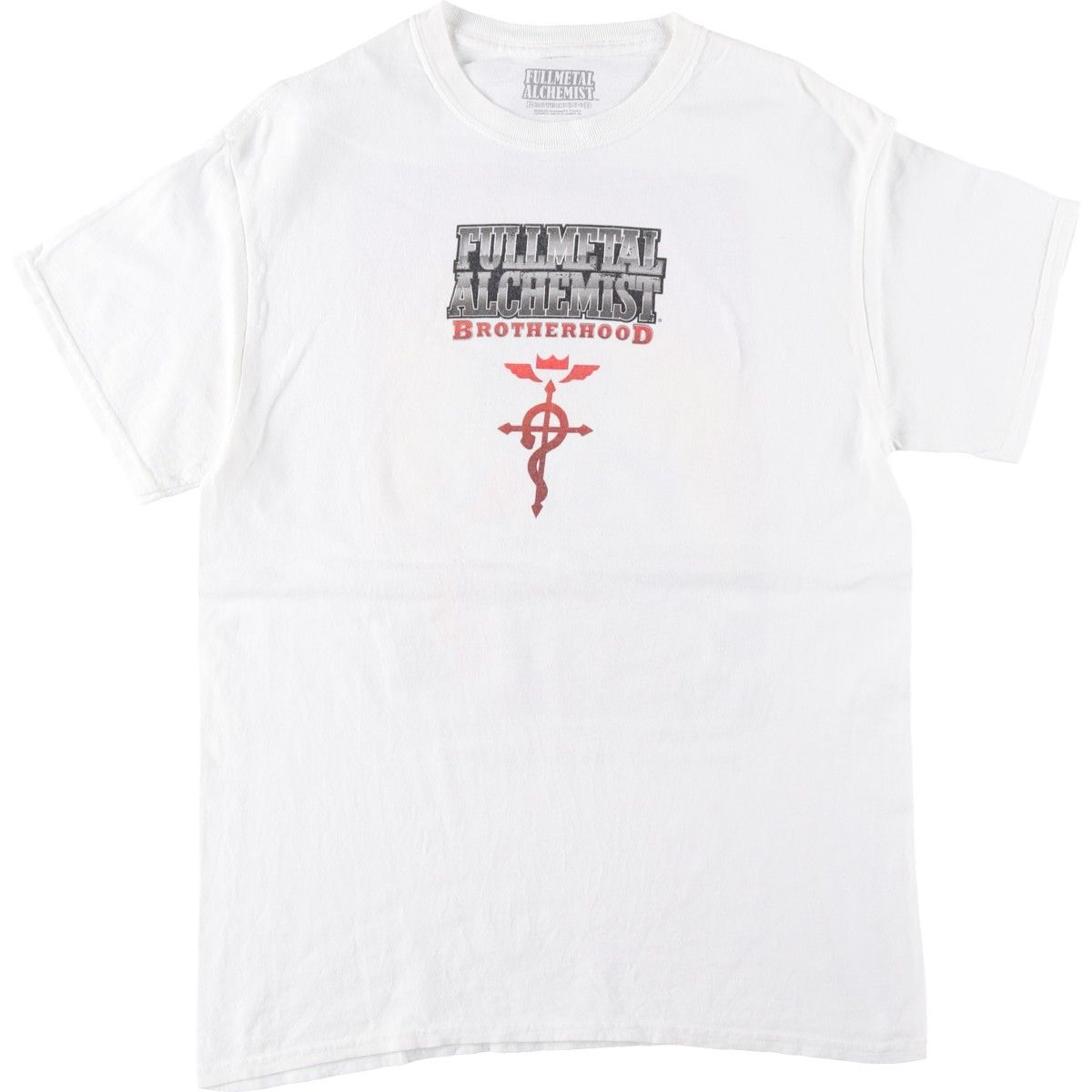 古着 FULLMETAL ALCHEMIST 鋼の錬金術師 アニメ キャラクタープリントTシャツ メンズM相当/eaa641852