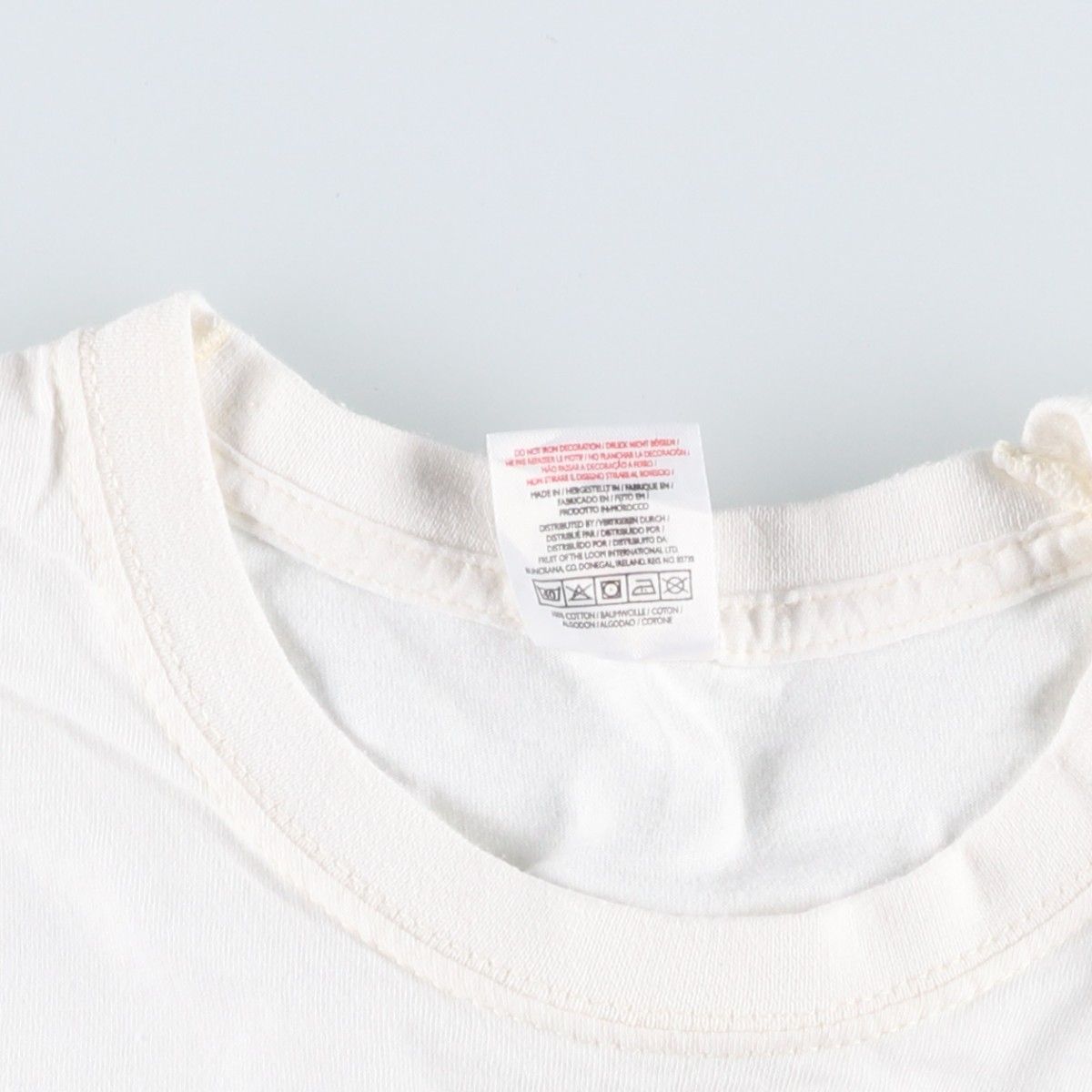 古着 フルーツオブザルーム FRUIT OF THE LOOM プリントTシャツ メンズXL相当/eaa642209