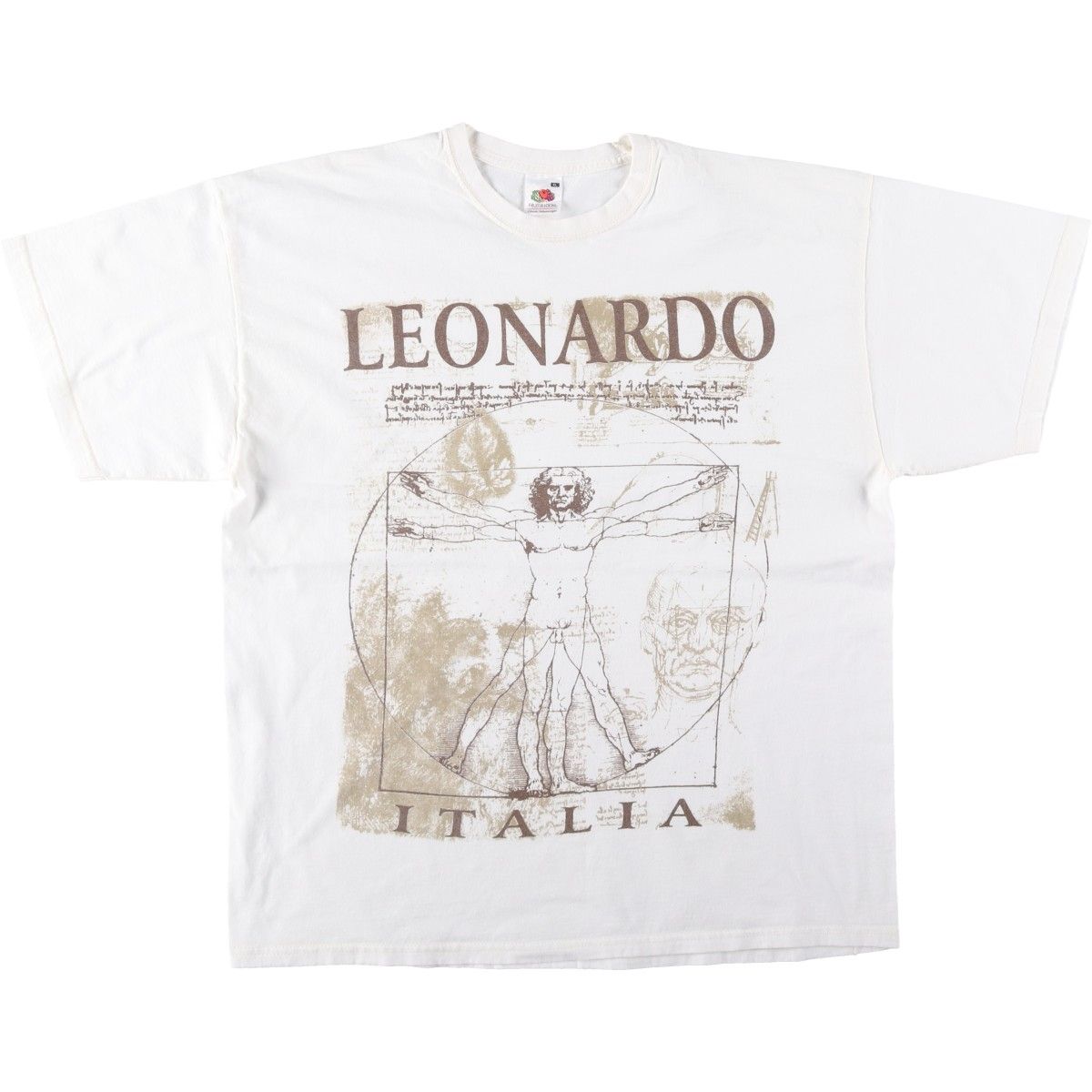 古着 フルーツオブザルーム FRUIT OF THE LOOM プリントTシャツ メンズXL相当/eaa642209