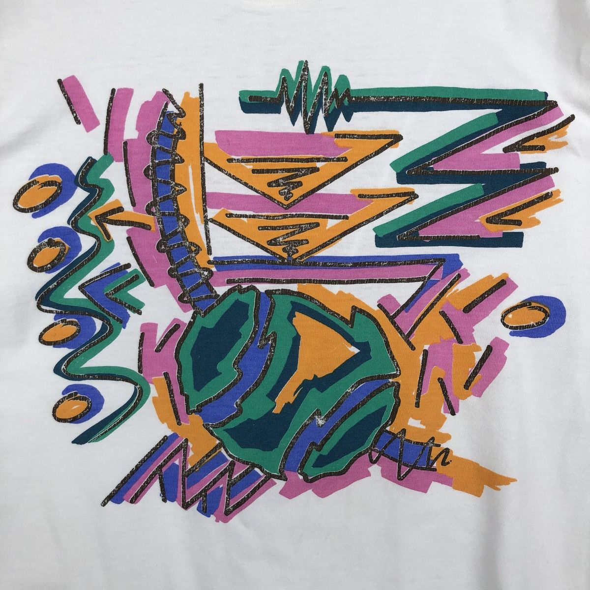 古着 90年代 roche アートTシャツ USA製 メンズM相当 ヴィンテージ/eaa643221 古着 90年代 roche アートTシャツ USA製 メンズM相当 ヴィンテージ/eaa643221