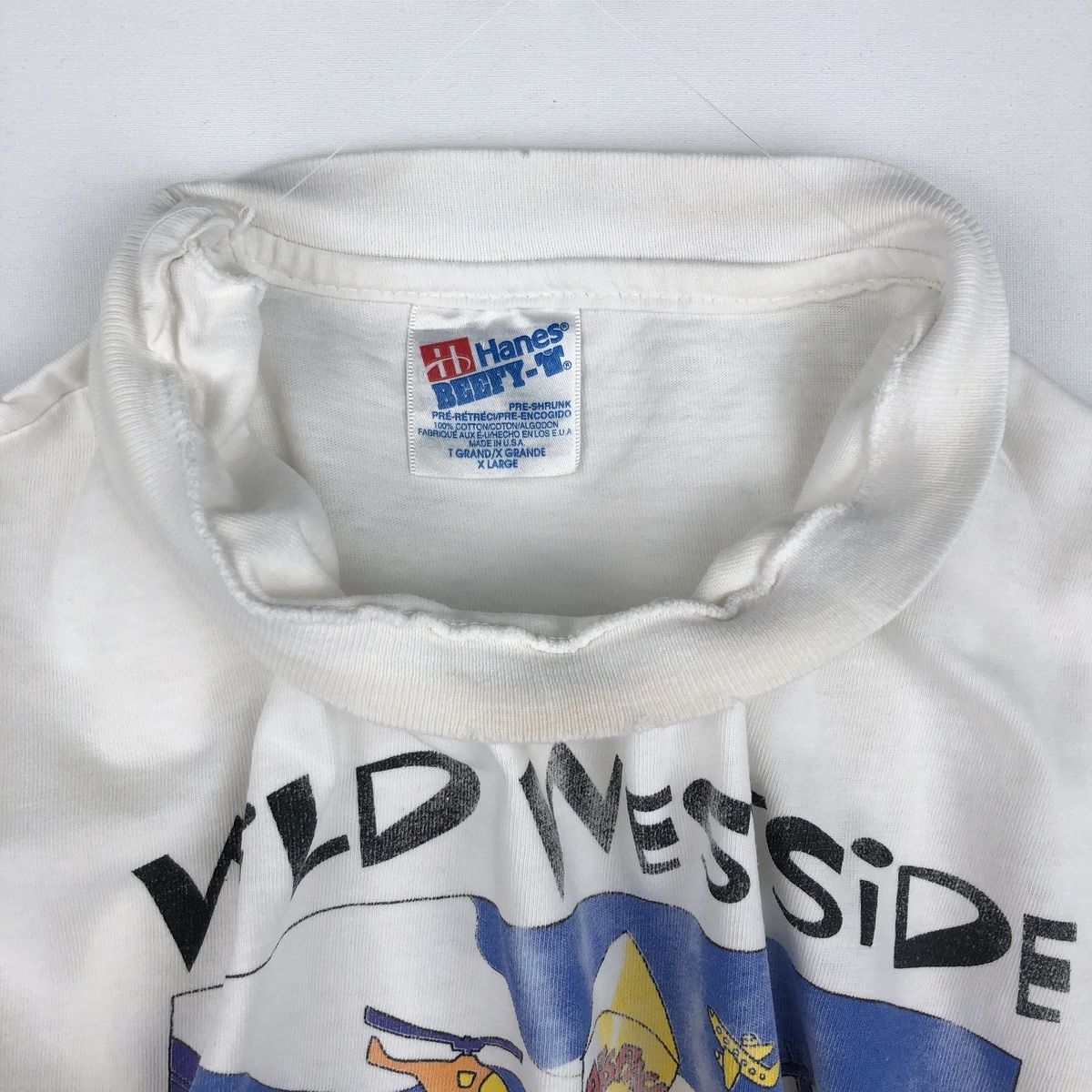 古着 90年代 ヘインズ Hanes BEEFY-T アートTシャツ USA製 メンズXL相当 ヴィンテージ/eaa643222 古着 90年代 ヘインズ Hanes BEEFY-T アートTシャツ USA製 メンズXL相当 ヴィンテージ/eaa643222