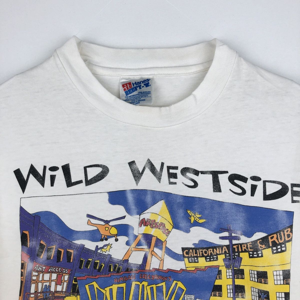 古着 90年代 ヘインズ Hanes BEEFY-T アートTシャツ USA製 メンズXL相当 ヴィンテージ/eaa643222 古着 90年代 ヘインズ Hanes BEEFY-T アートTシャツ USA製 メンズXL相当 ヴィンテージ/eaa643222