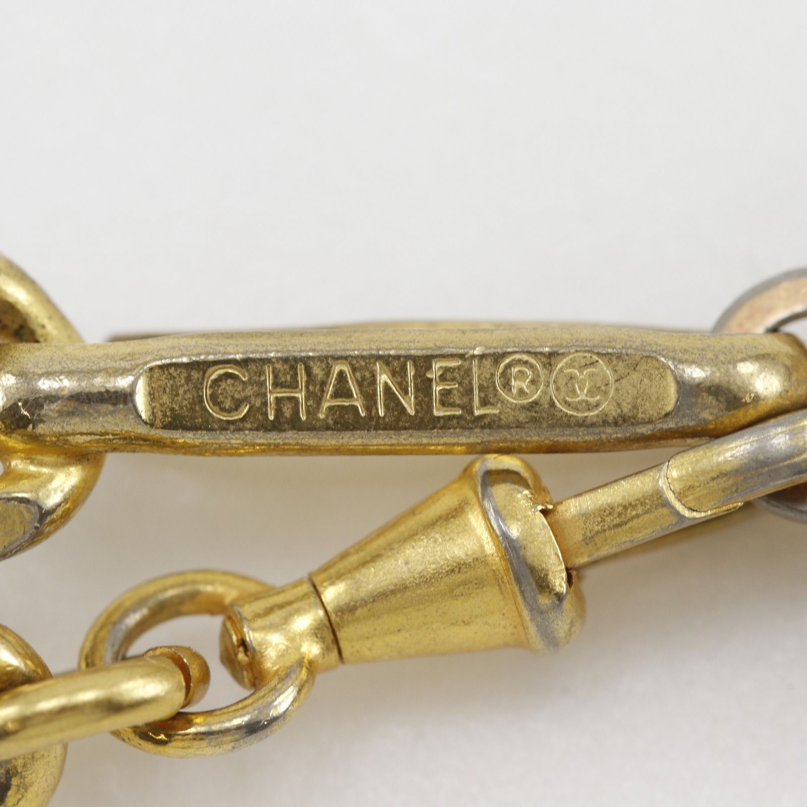 【CHANEL】シャネル チェーンベルト ココマーク ヴィンテージ 金メッキ×レザー 黒 レディース ベルト 【CHANEL】シャネル チェーンベルト ココマーク ヴィンテージ 金メッキ×レザー 黒 レディース ベルト
