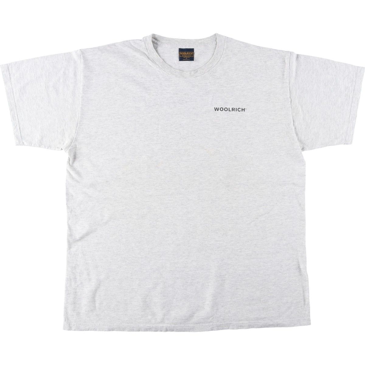 古着 ウールリッチ WOOLRICH 半袖 ロゴTシャツ USA製 メンズXL相当/eaa642005