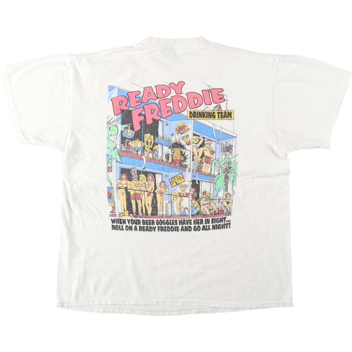 古着 90年代 オニータ ONEITA POWER-T プリントTシャツ メンズXL相当/eaa642187 古着 90年代 オニータ ONEITA POWER-T プリントTシャツ メンズXL相当/eaa642187