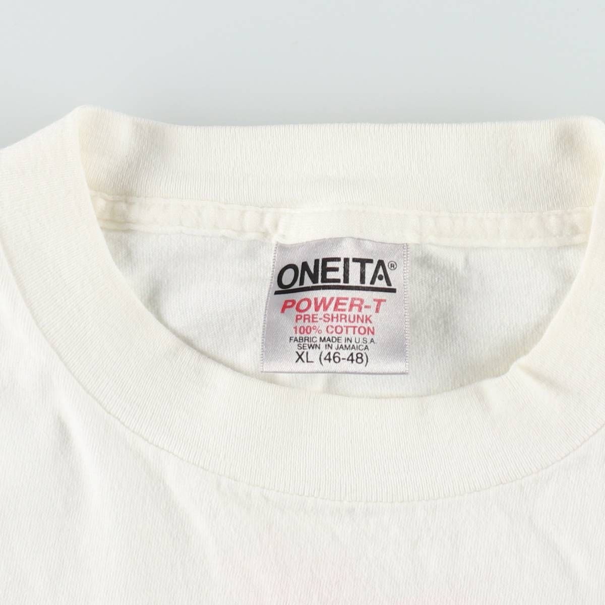古着 90年代 オニータ ONEITA POWER-T プリントTシャツ メンズXL相当/eaa642187 古着 90年代 オニータ ONEITA POWER-T プリントTシャツ メンズXL相当/eaa642187