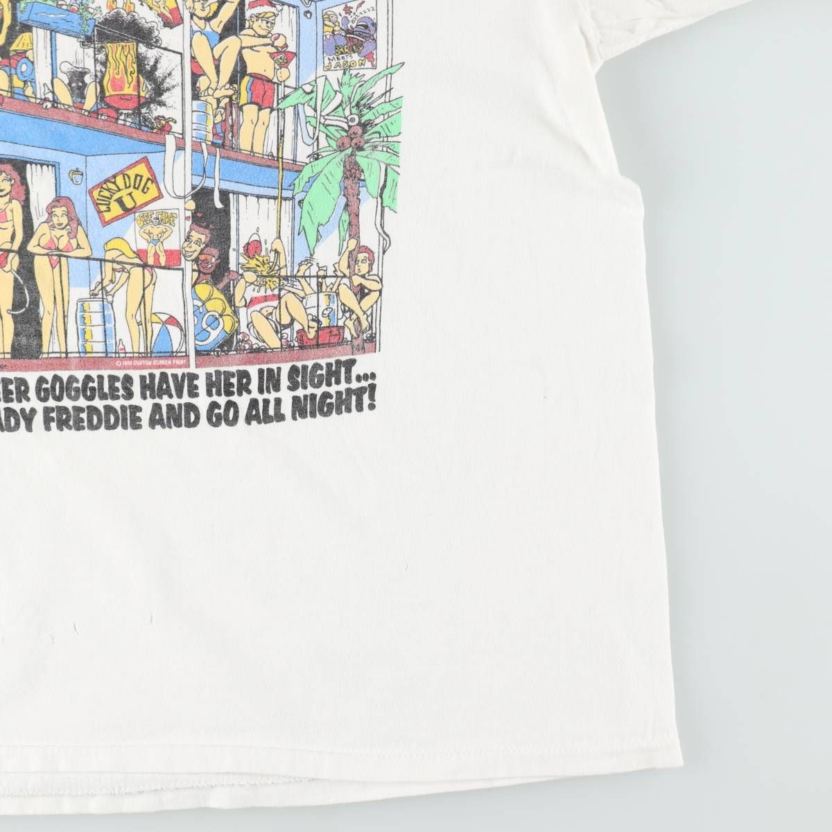 古着 90年代 オニータ ONEITA POWER-T プリントTシャツ メンズXL相当/eaa642187 古着 90年代 オニータ ONEITA POWER-T プリントTシャツ メンズXL相当/eaa642187