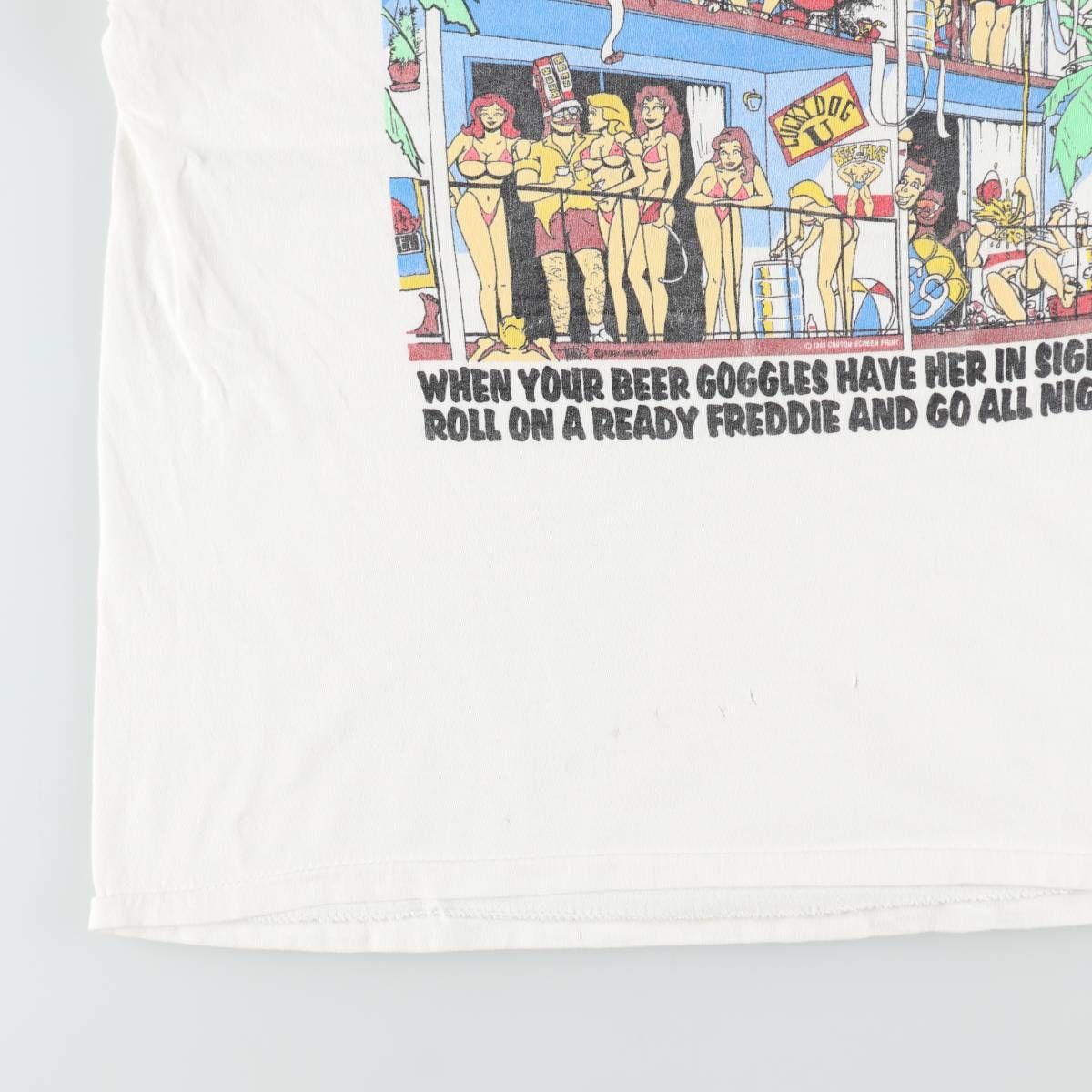 古着 90年代 オニータ ONEITA POWER-T プリントTシャツ メンズXL相当/eaa642187 古着 90年代 オニータ ONEITA POWER-T プリントTシャツ メンズXL相当/eaa642187