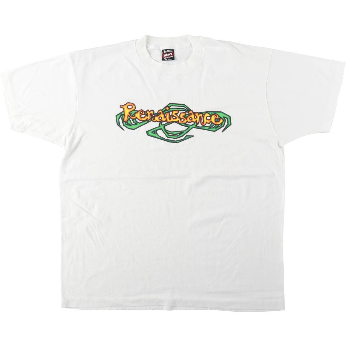 古着 90年代 フルーツオブザルーム FRUIT OF THE LOOM BEST プリントTシャツ USA製 メンズXL相当/eaa642189