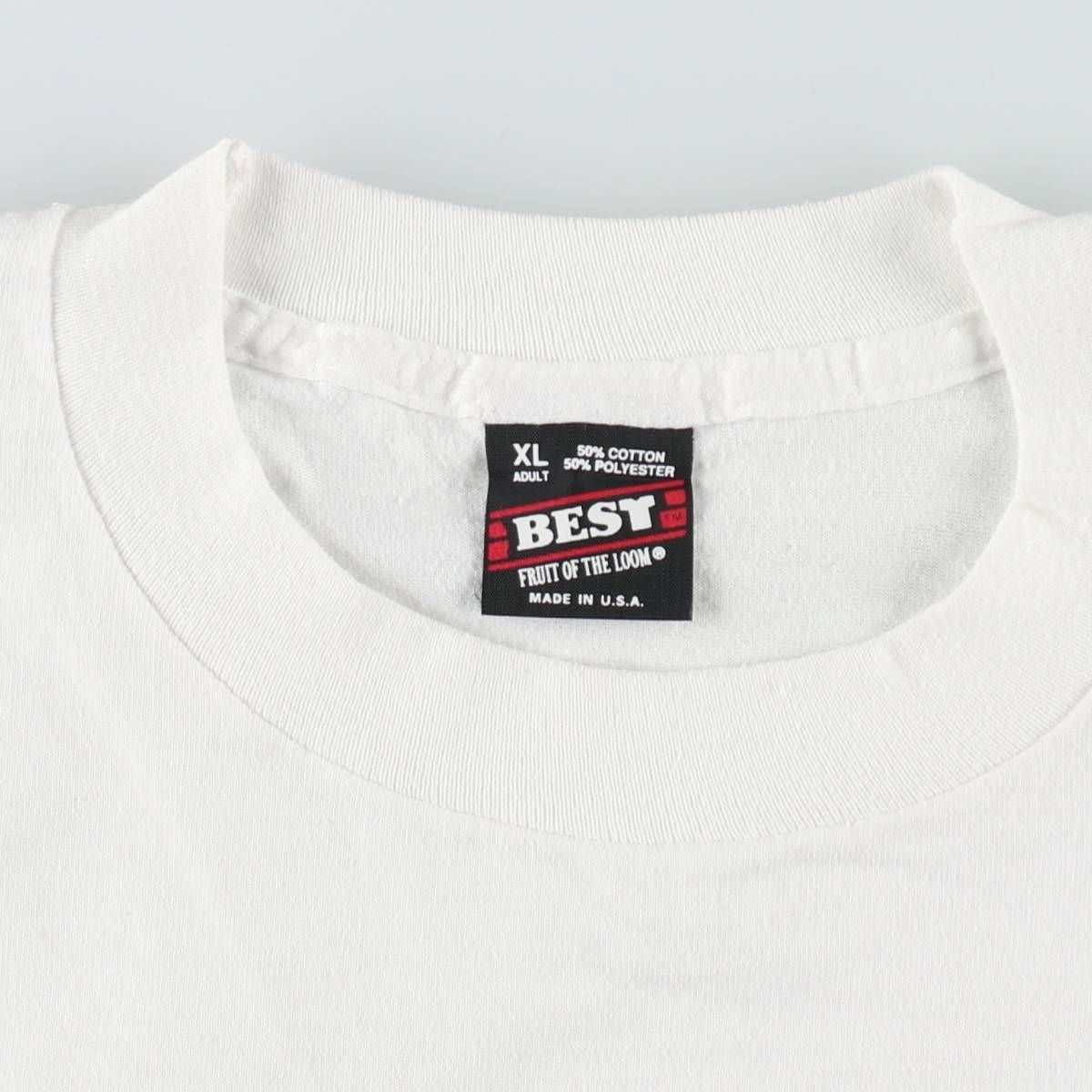 古着 90年代 フルーツオブザルーム FRUIT OF THE LOOM BEST プリントTシャツ USA製 メンズXL相当/eaa642189 古着 90年代 フルーツオブザルーム FRUIT OF THE LOOM BEST プリントTシャツ USA製 メンズXL相当/eaa642189