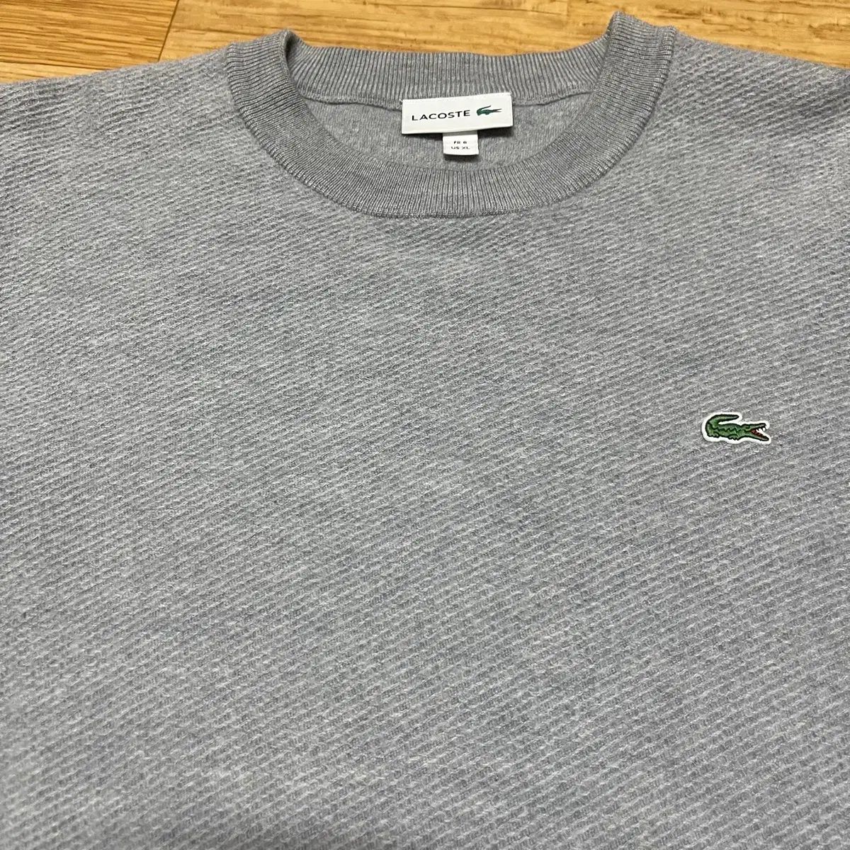 LACOSTE ラコステ ラウンドニット XLサイズ (105サイズ)