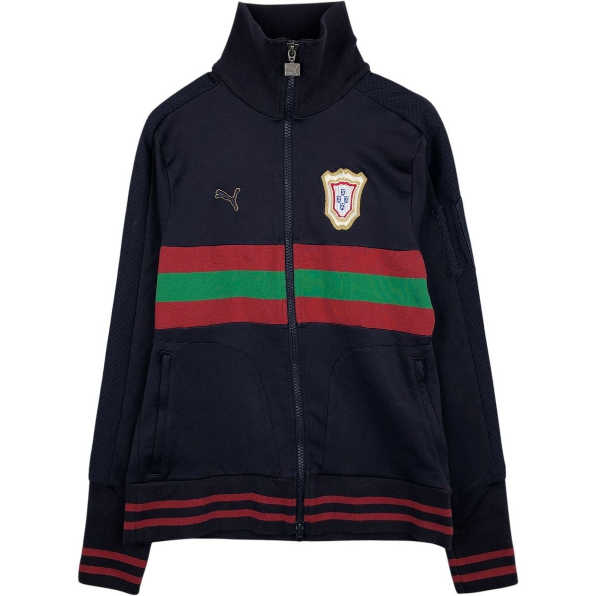 古着 プーマ PUMA ポルトガル代表 ジャージ トラックジャケット メンズM相当 ヴィンテージ/eaa634519