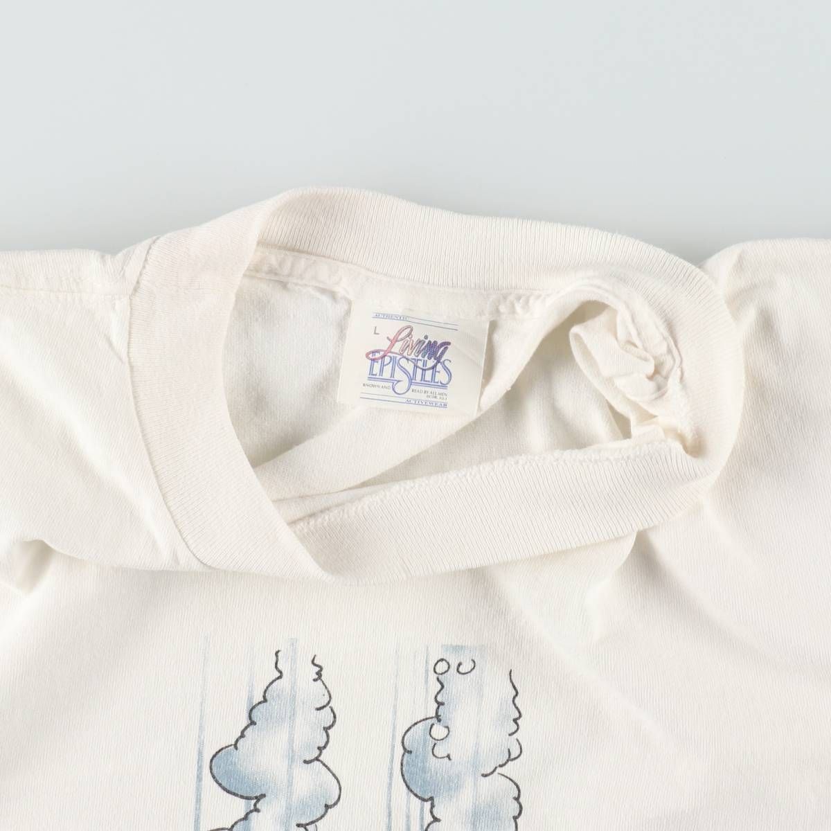 古着 90年代 Living Epistles プリントTシャツ USA製 メンズL相当 ヴィンテージ/eaa642177 古着 90年代 Living Epistles プリントTシャツ USA製 メンズL相当 ヴィンテージ/eaa642177