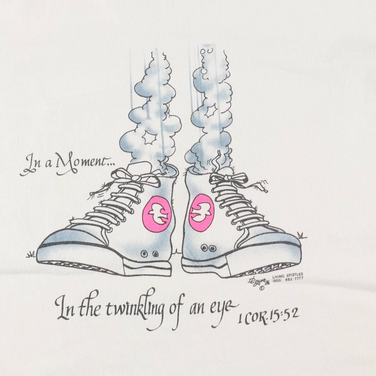 古着 90年代 Living Epistles プリントTシャツ USA製 メンズL相当 ヴィンテージ/eaa642177 古着 90年代 Living Epistles プリントTシャツ USA製 メンズL相当 ヴィンテージ/eaa642177