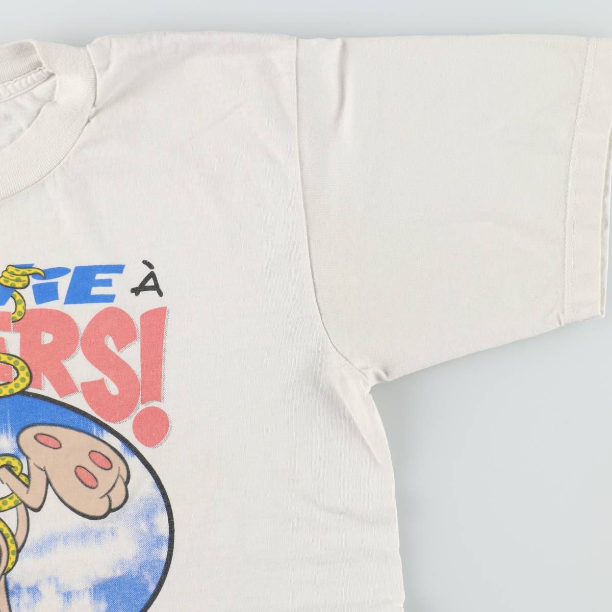 古着 90年代 プリントTシャツ カナダ製 メンズM相当 ヴィンテージ/eaa642186