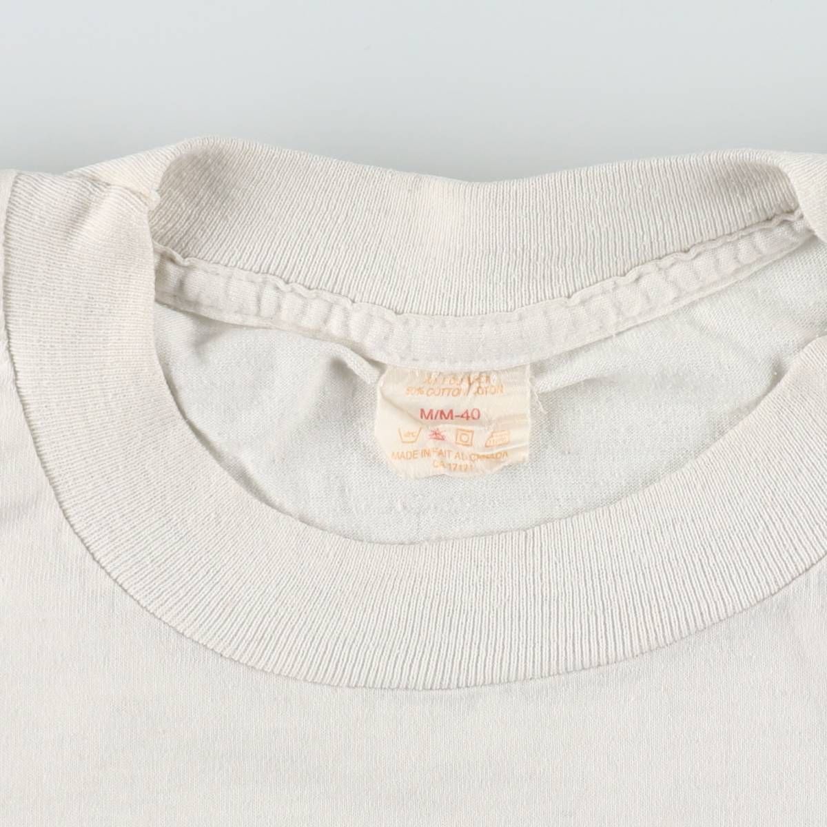 古着 90年代 プリントTシャツ カナダ製 メンズM相当 ヴィンテージ/eaa642186