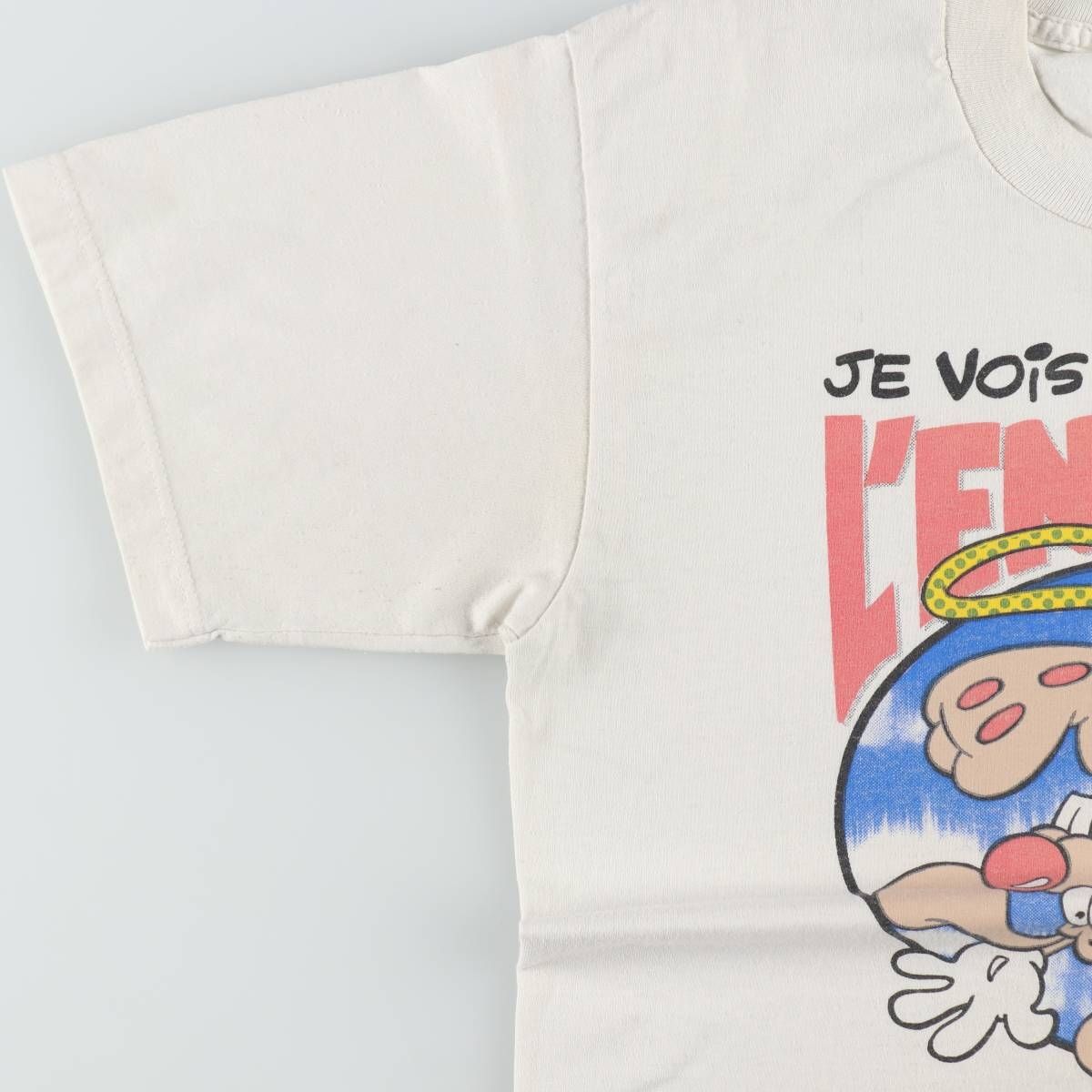 古着 90年代 プリントTシャツ カナダ製 メンズM相当 ヴィンテージ/eaa642186
