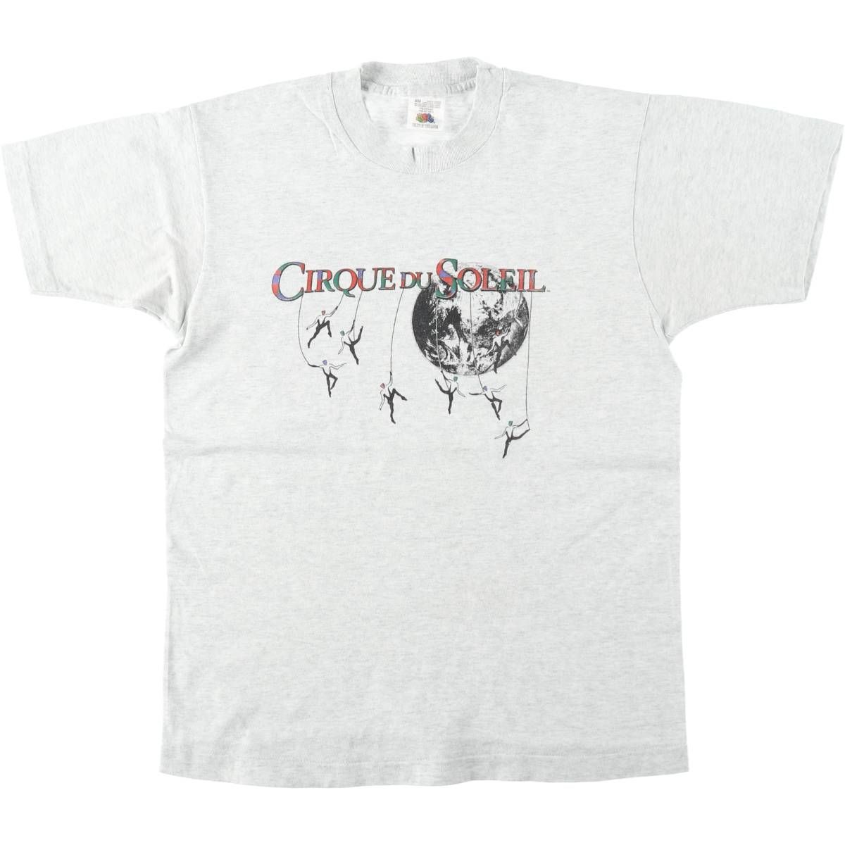古着 90年代 フルーツオブザルーム FRUIT OF THE LOOM Cirque du Soleil シルク ドゥ ソレイユ プリントTシャツ カナダ製/eaa642198