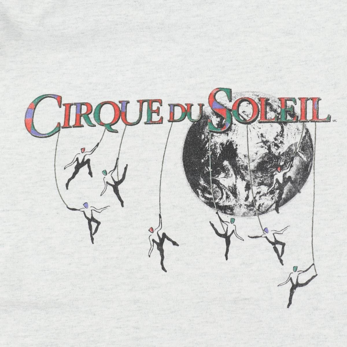 古着 90年代 フルーツオブザルーム FRUIT OF THE LOOM Cirque du Soleil シルク ドゥ ソレイユ プリントTシャツ カナダ製/eaa642198