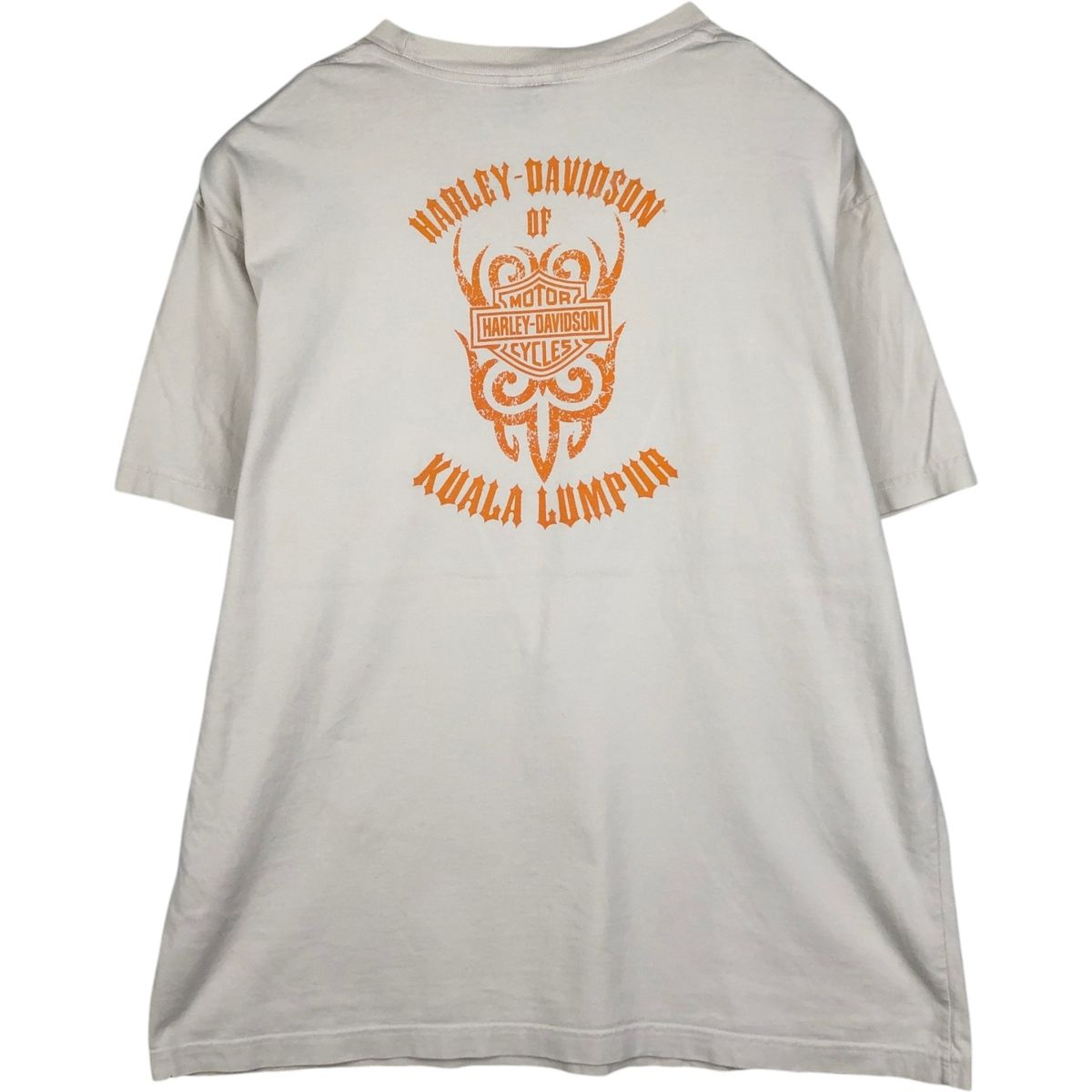 古着 ハーレーダビッドソン Harley-Davidson トライバル モーターサイクル バイクTシャツ メンズL相当/eaa636982