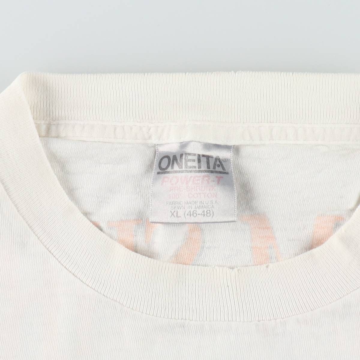 古着 90年代 オニータ ONEITA POWER-T プリントTシャツ メンズXL相当/eaa642172