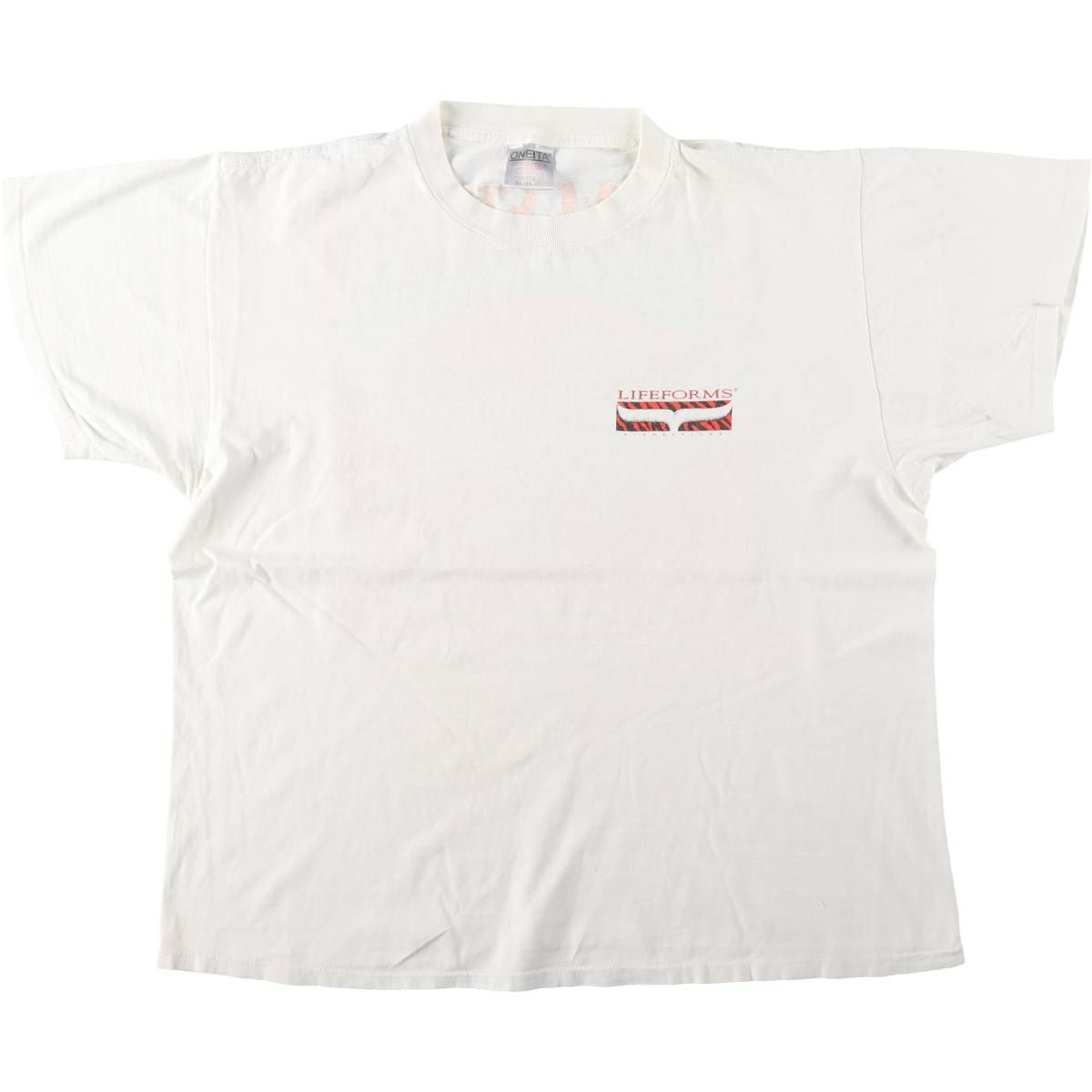 古着 90年代 オニータ ONEITA POWER-T プリントTシャツ メンズXL相当/eaa642172