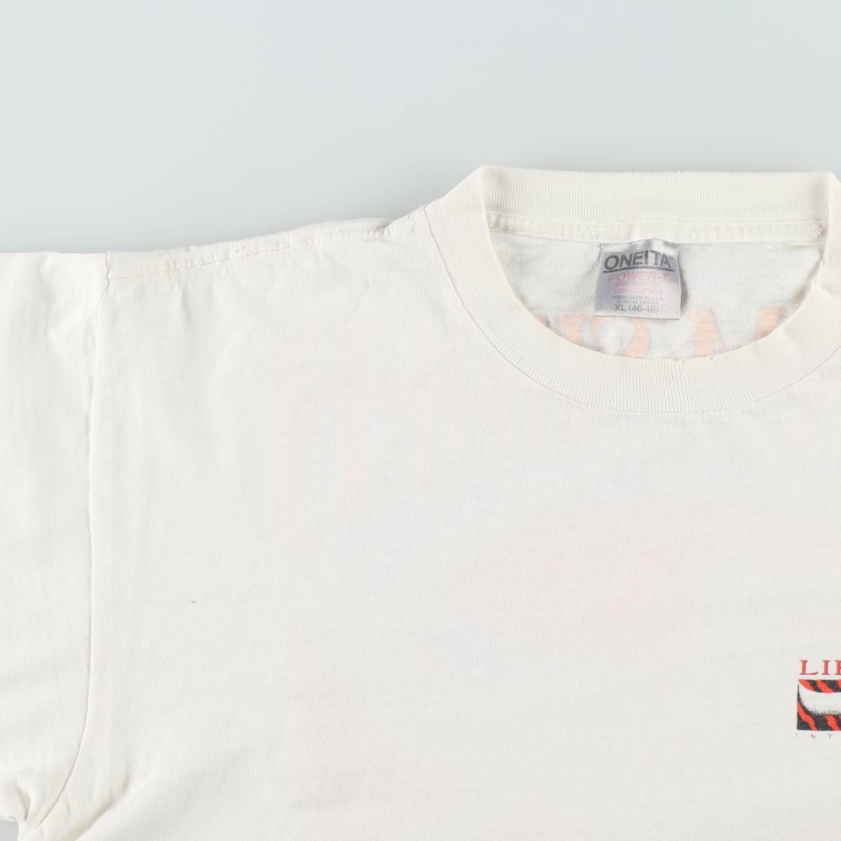 古着 90年代 オニータ ONEITA POWER-T プリントTシャツ メンズXL相当/eaa642172