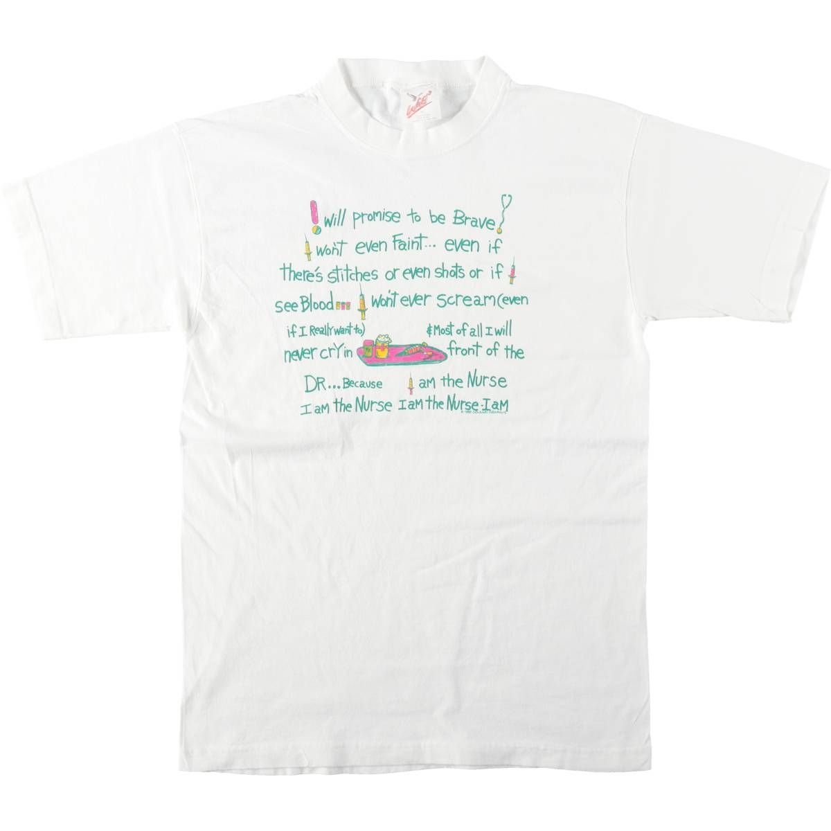 古着 90年代 wild プリントTシャツ USA製 メンズL相当 ヴィンテージ/eaa642184