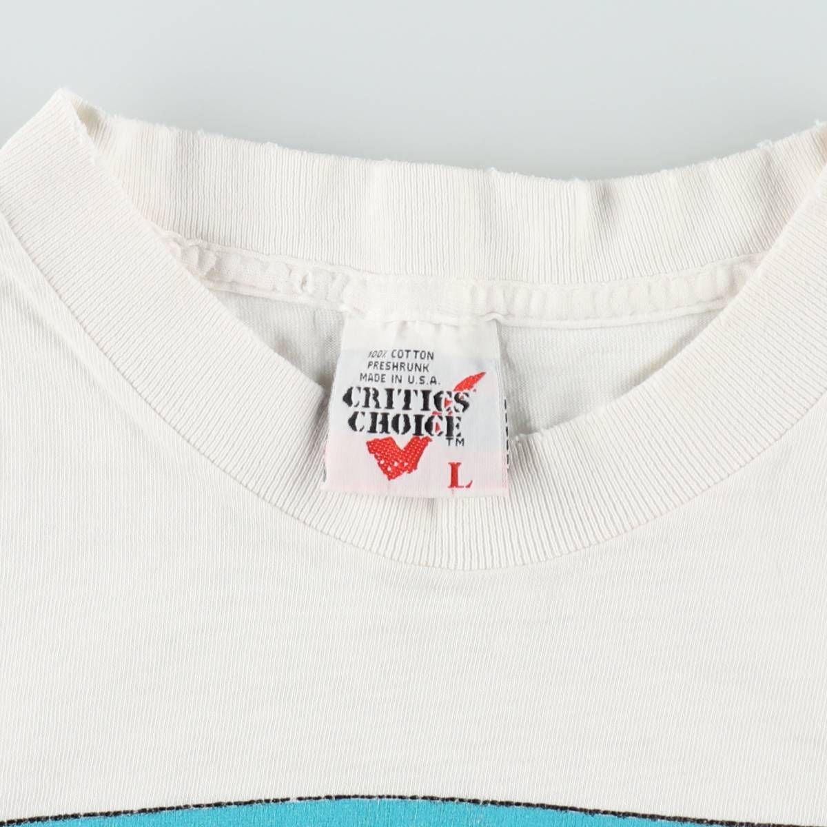 古着 90年代 CRITICS CHOICE プリントTシャツ USA製 メンズL相当 ヴィンテージ/eaa642192 古着 90年代 CRITICS CHOICE プリントTシャツ USA製 メンズL相当 ヴィンテージ/eaa642192