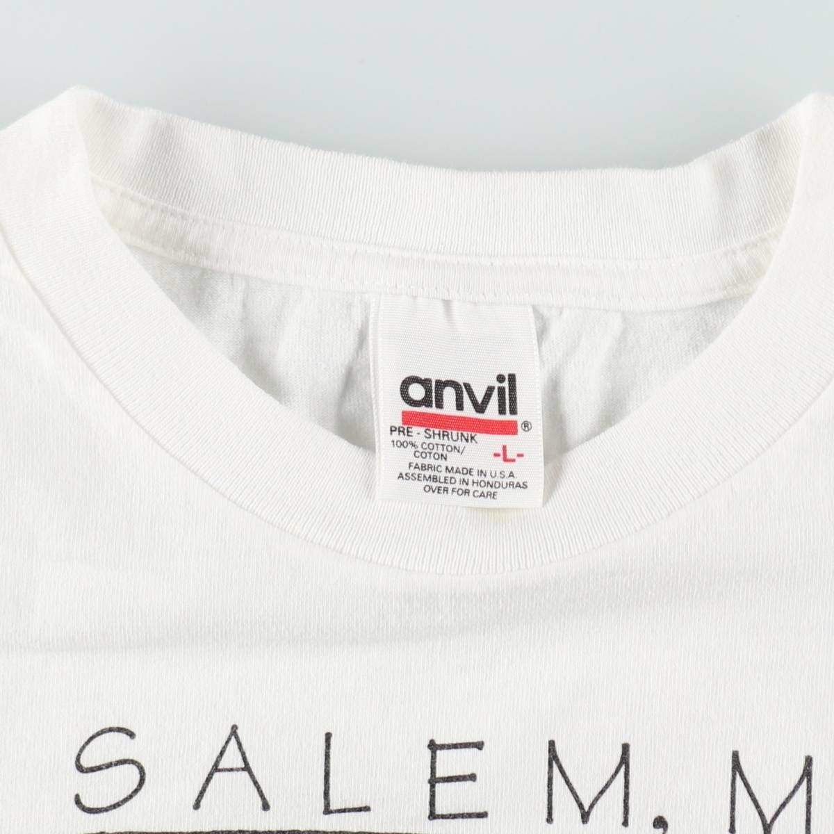 古着 90年代 アンビル Anvil プリントTシャツ USA製 メンズL相当 ヴィンテージ/eaa642194