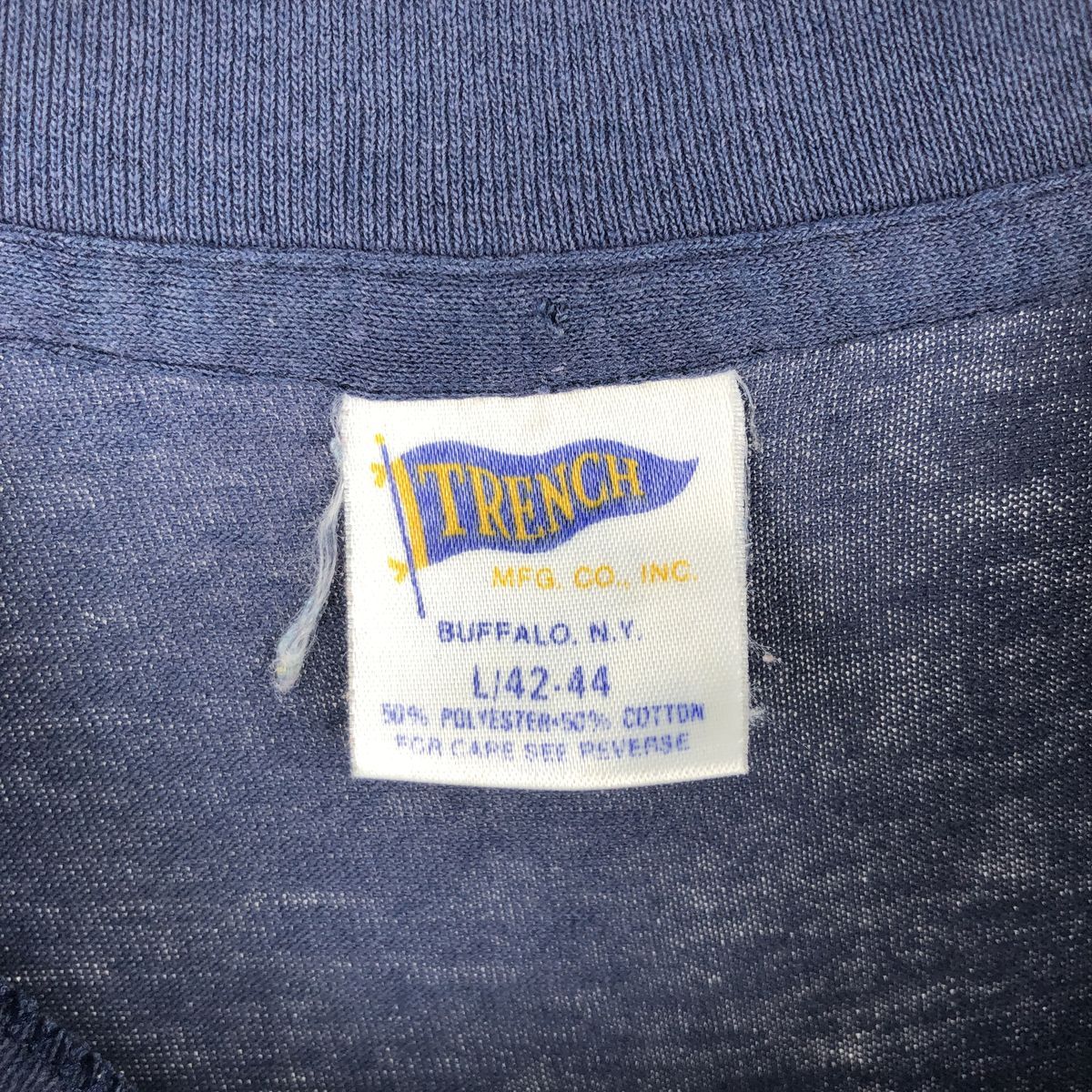 古着 ~90年代 TRENCH NASA アドバタイジングTシャツ USA製 メンズL相当 ヴィンテージ/eaa638721