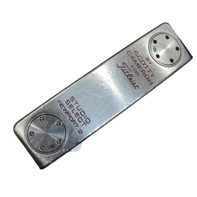 【中古】 タイトリスト SCOTTY CAMERON STUDIO SELECT NEWPORT 2 34インチ(15g) パター PT スチール (フレックスその他) メンズ 男性用 右利き 右用 Dランク ゴルフクラブ