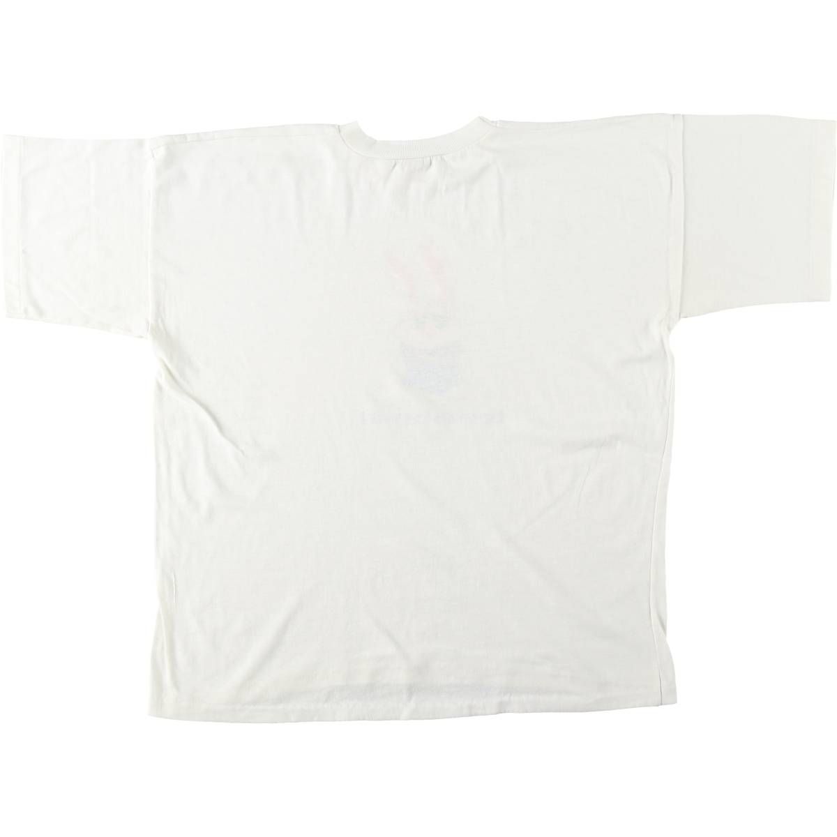 古着 90年代 Sportsweats ウサギ柄 プリントTシャツ カナダ製 メンズL相当 クルーネック(丸首) ヴィンテージ/eaa642193 古着 90年代 Sportsweats ウサギ柄 プリントTシャツ カナダ製 メンズL相当 クルーネック(丸首) ヴィンテージ/eaa642193