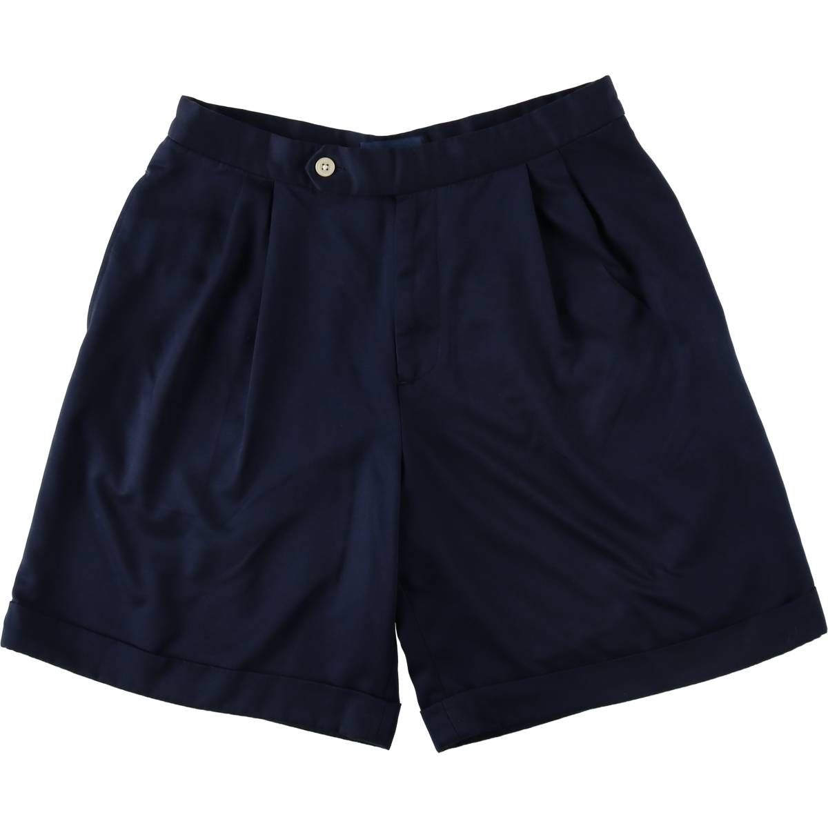 古着 ラルフローレン Ralph Lauren POLO GOLF ポロゴルフ ツータック ハーフパンツ ショートパンツ レディースL(w30)相当/eaa637995