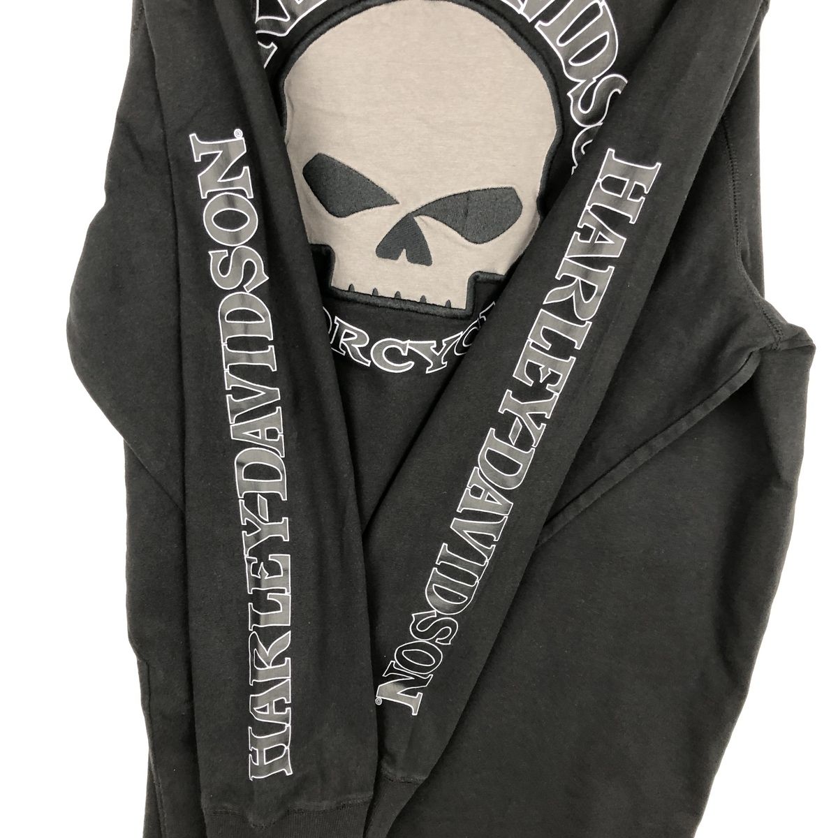 古着 ハーレーダビッドソン Harley-Davidson ドクロ柄 スカル柄 ロングTシャツ ロンT メンズXL相当/eaa638099 古着 ハーレーダビッドソン Harley-Davidson ドクロ柄 スカル柄 ロングTシャツ ロンT メンズXL相当/eaa638099