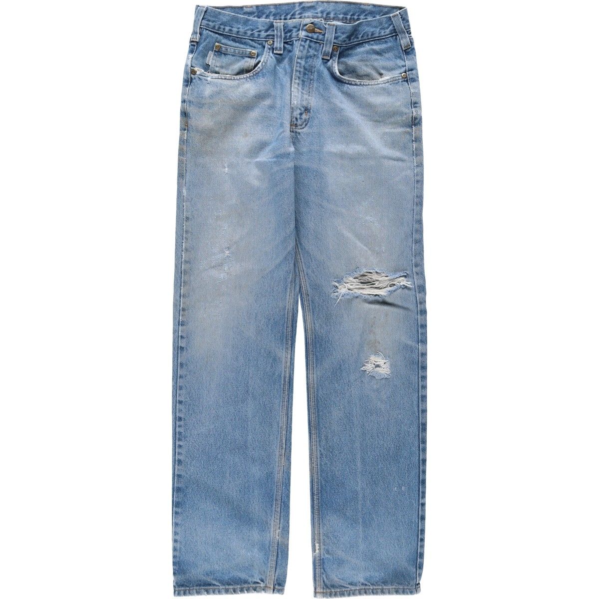 古着 カーハート Carhartt Traditional FIT テーパードデニムパンツ メンズw32相当/eaa640486