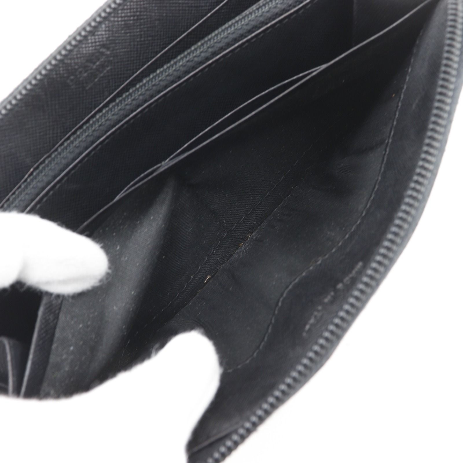 【PRADA】プラダ ラウンドファスナー M506 ナイロン NERO ユニセックス 長財布 【PRADA】プラダ ラウンドファスナー M506 ナイロン NERO ユニセックス 長財布