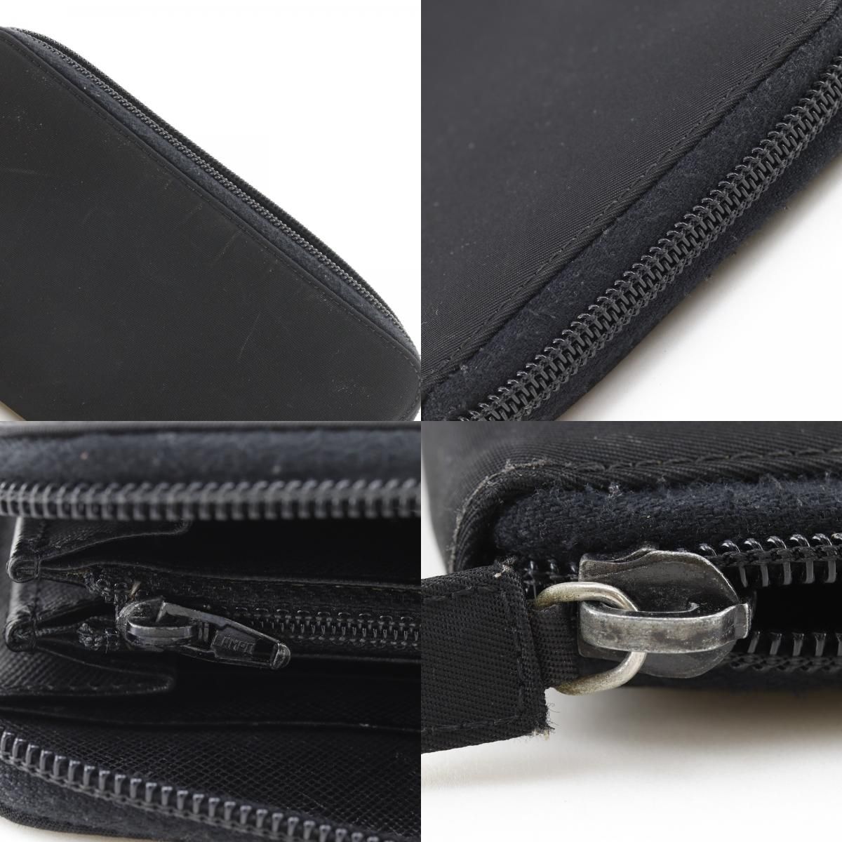 【PRADA】プラダ ラウンドファスナー M506 ナイロン NERO ユニセックス 長財布 【PRADA】プラダ ラウンドファスナー M506 ナイロン NERO ユニセックス 長財布
