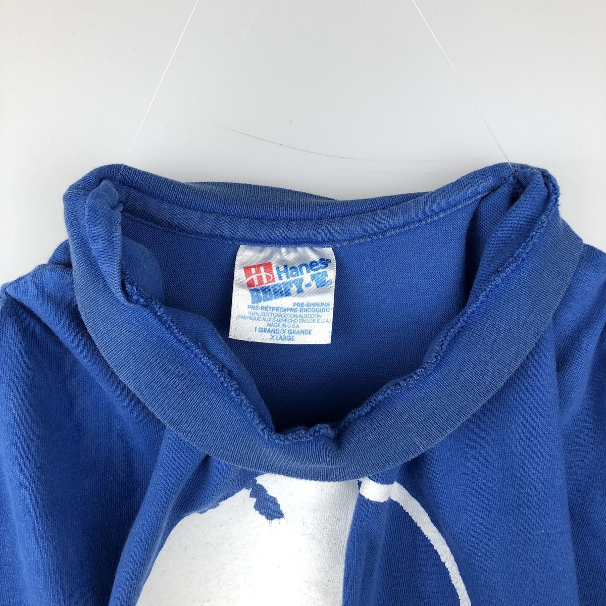 古着 90年代 ヘインズ Hanes BEEFY-T プリントTシャツ USA製 メンズXL相当 ヴィンテージ/eaa639051