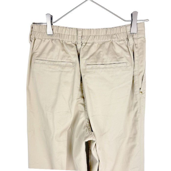 Drawer ドゥロワー チノパン ワイドパンツ 34 ベージュ コットン100% Drawer ドゥロワー チノパン ワイドパンツ 34 ベージュ コットン100%