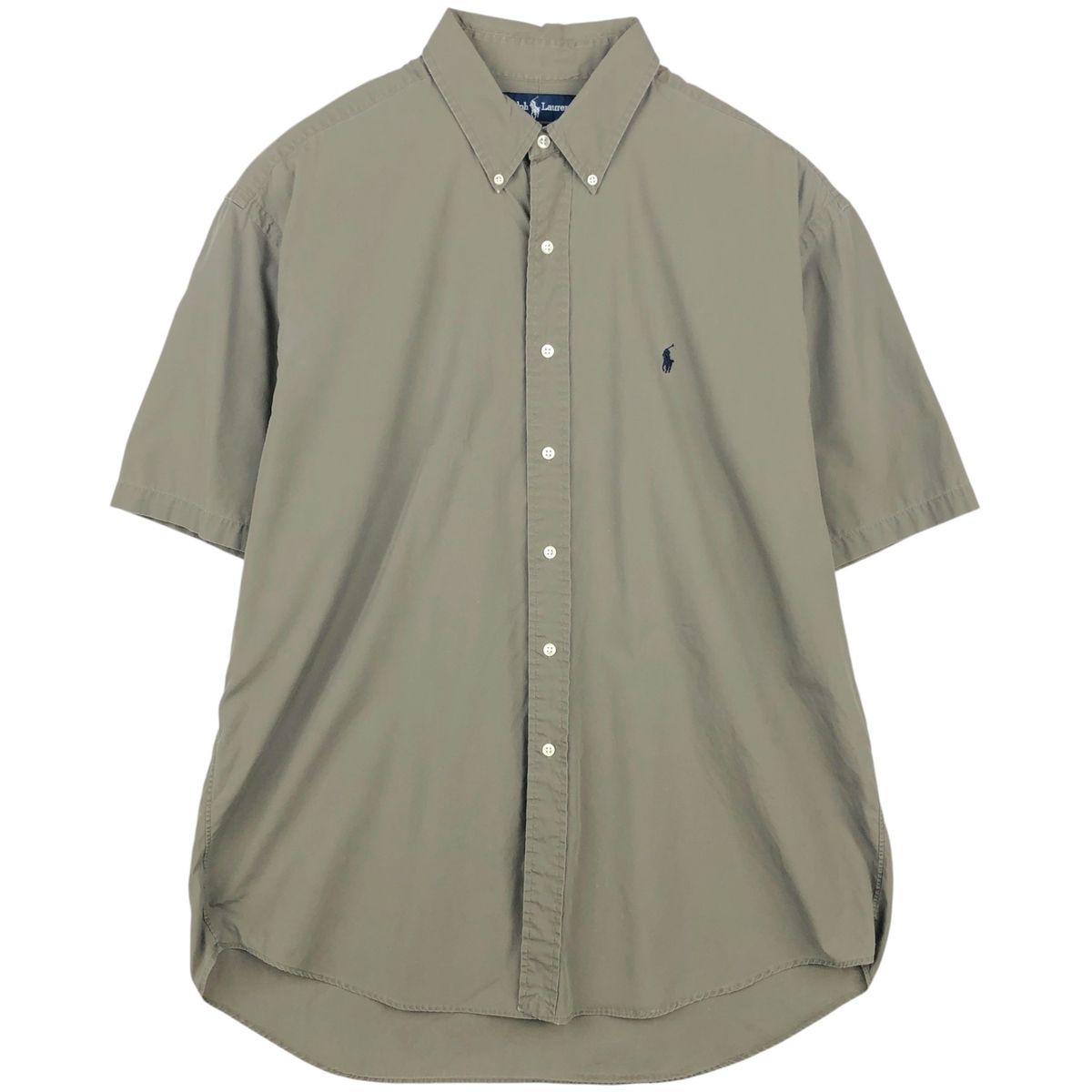 古着 ラルフローレン Ralph Lauren BLAKE 半袖 ボタンダウンシャツ メンズXL相当/eaa641048