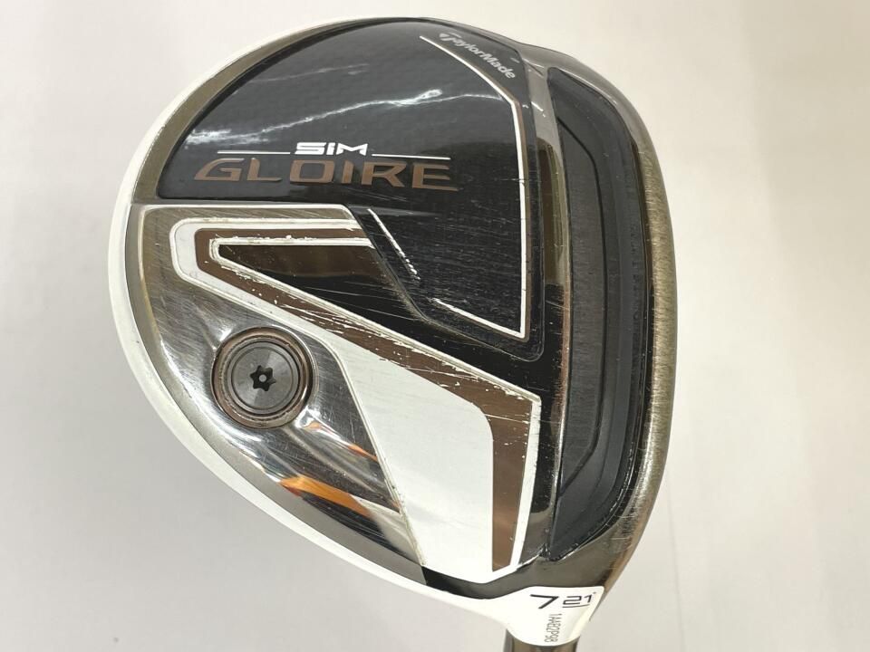 テーラーメイド　SIM GLOIRE　21度　AIR Speeder TM　Sフレックス　フェアウェイウッド　中古　ゴルフドゥ！岡山青江店【最短即日発送】
