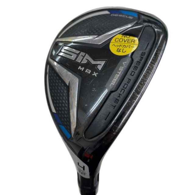 【中古】 テーラーメイド SIM MAX U4 USA ユーティリティ UT 純正特注シャフト (フレックスS) メンズ 男性用 右利き 右用 Cランク ゴルフクラブ