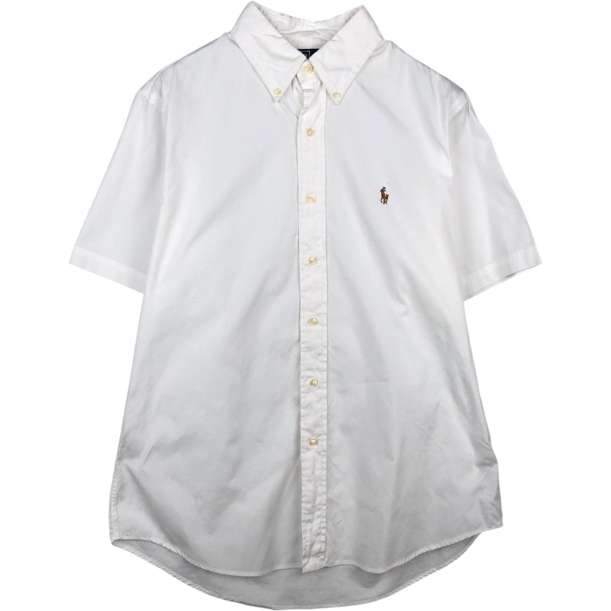 古着 ラルフローレン Ralph Lauren CUSTOM FIT 半袖 ボタンダウンシャツ メンズL相当/eaa641052 6,270円
