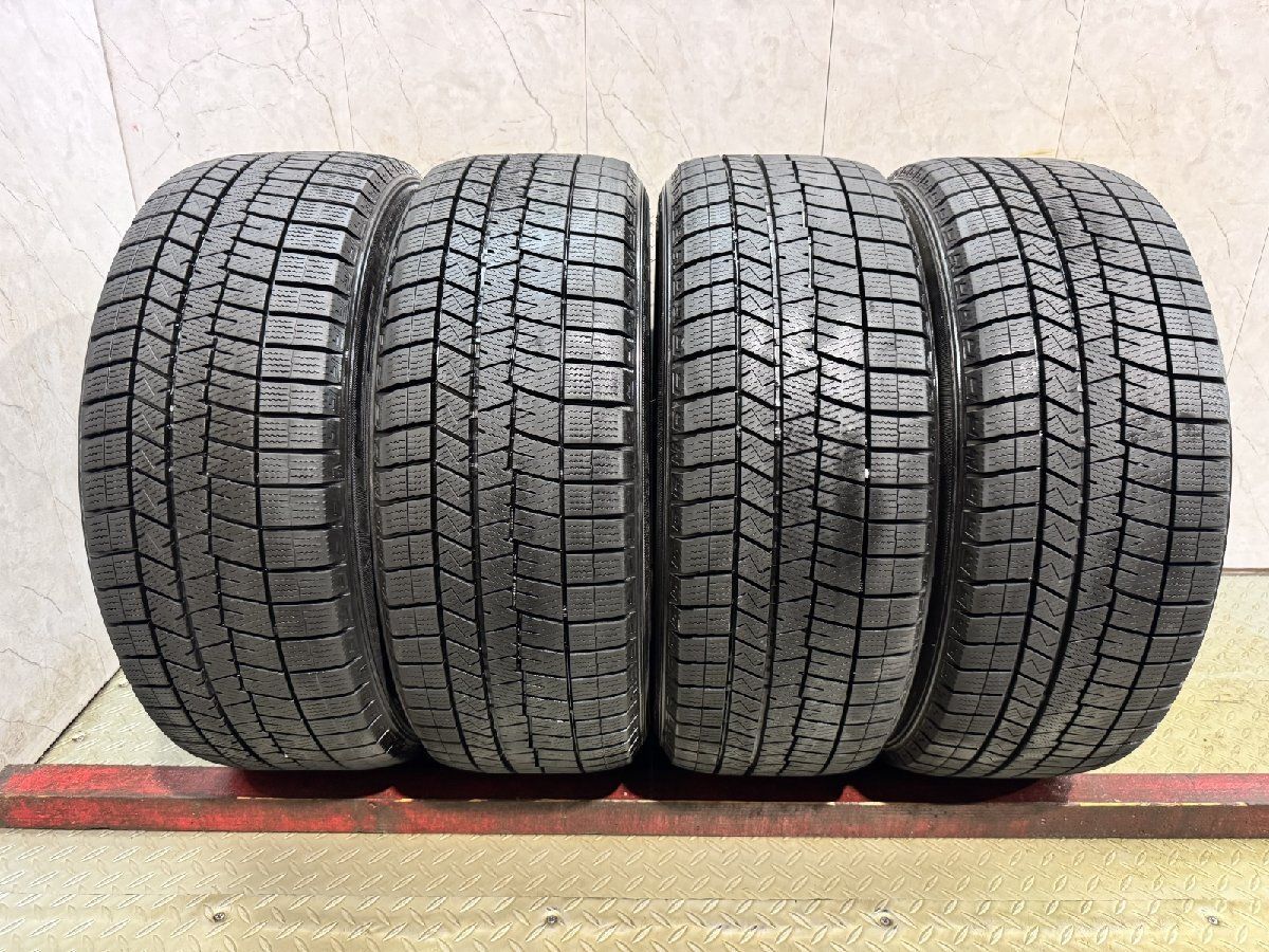 DUNLOP WINTER MAXX WM03 205/50R17 17インチ スタッドレス 4本 22年製 バリ溝 セレナハイブリッド プレマシー等　(KTB497)