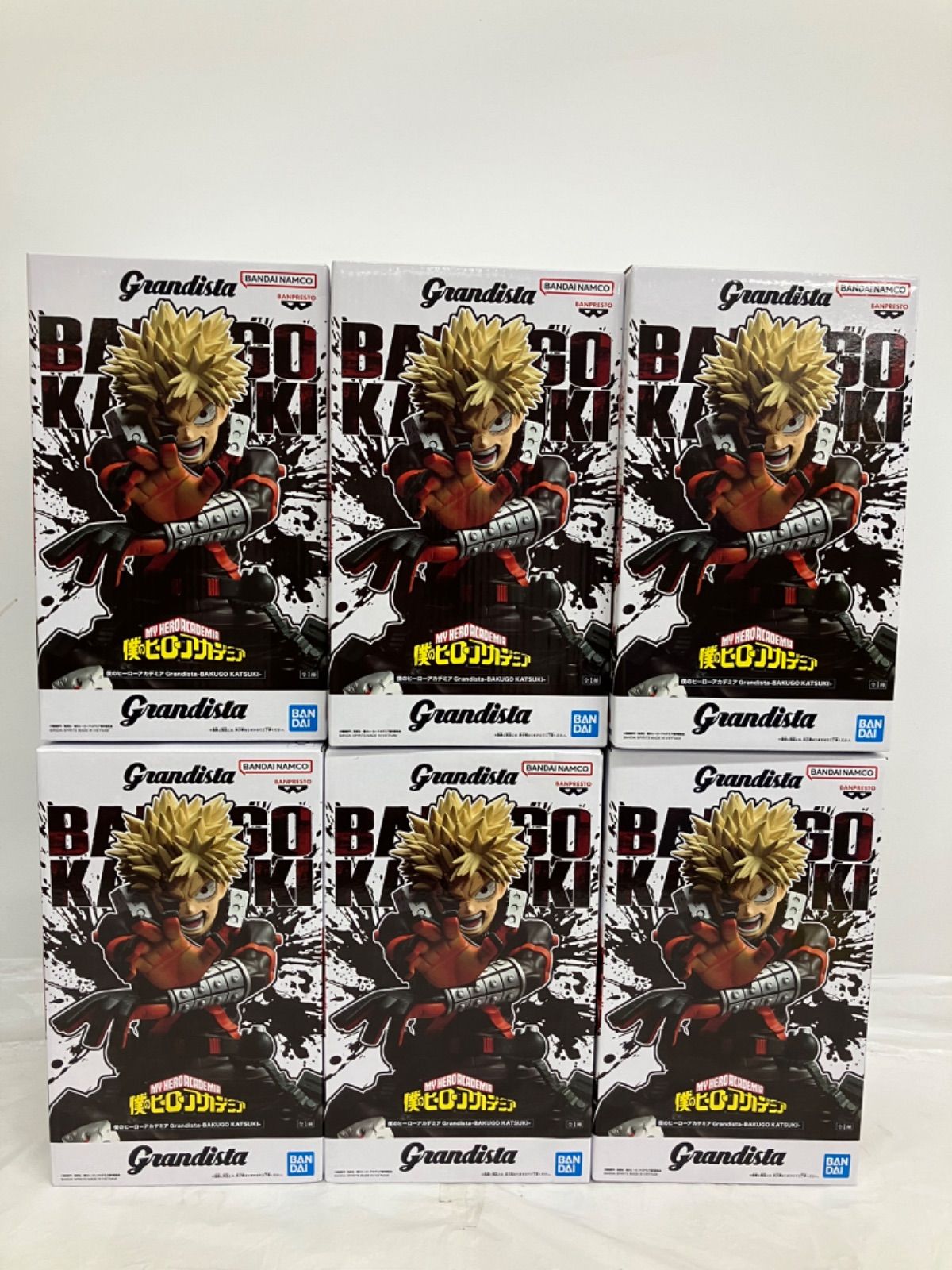 未開封 僕のヒーローアカデミア Grandista 爆豪勝己 フィギュア 6個
